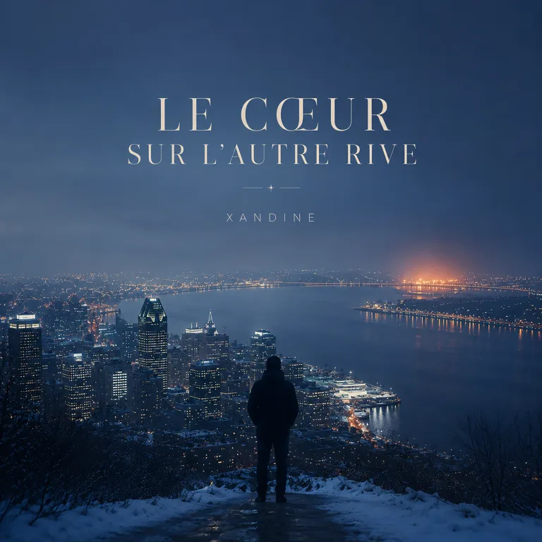 cover - Le coeur sur l'autre rive - xandine