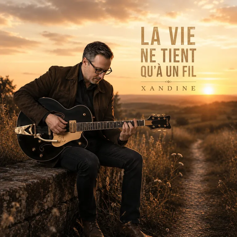 La vie ne tient qu'à un fil - cover - xandine